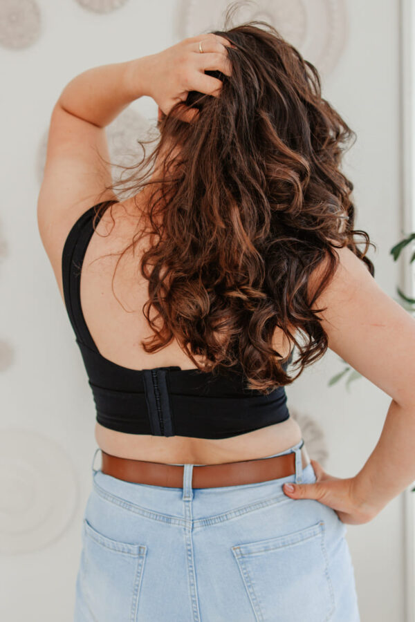 Freya breastfeeding top - black - Image 13