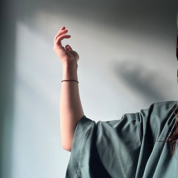 Szlafrok kimonowy - leśna zieleń