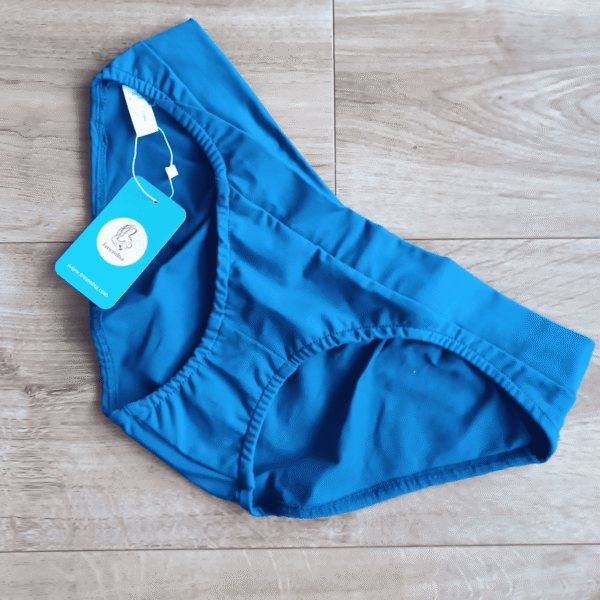 Majtki ciążowe niebieskie XL